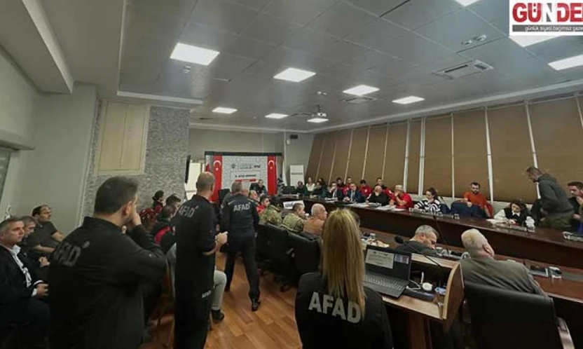 AFAD, Ulusal Tatbikat öncesi çözüm ortaklarını topladı