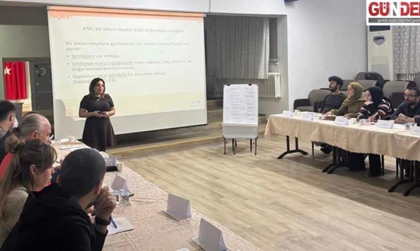 Afet ve Acil Durumlara Hazırlık Kapsamında PSD Eğitimi Düzenlendi