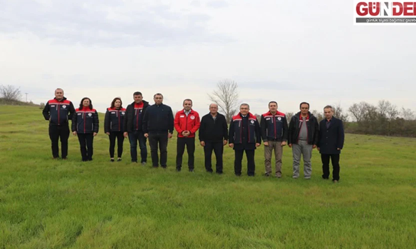 Arpaç Köyü'nde suni mera alanı 500 dekara çıktı