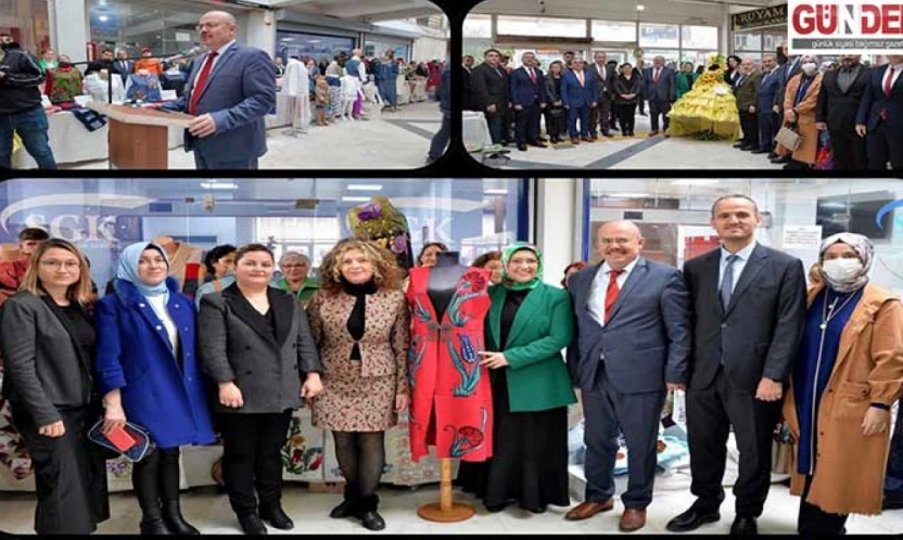 Atıklar ustaların dokunuşuyla sanata dönüştü