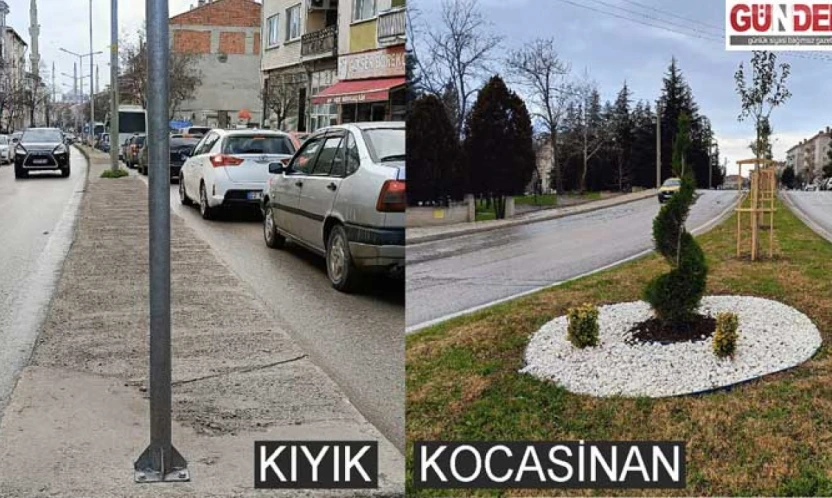 Belediyede çifte standart mı var?        Kıyık'ta betonlaşma, Kocasinan'da ağaçlandırma