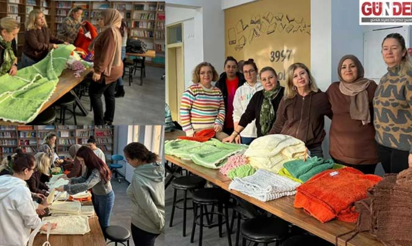 Bir ilmek mutluluk: Öğrencilerden iyilik projesi