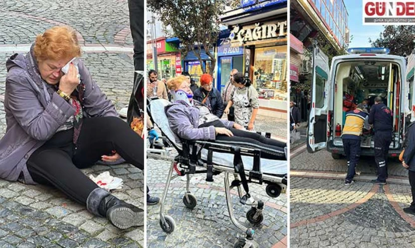 Bulgar Turist Düştü, Burun Kırıldı