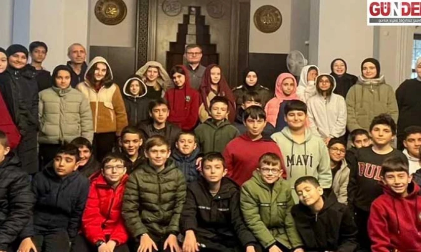 Cami, öğrencileri aynı çatı altında buluşturdu