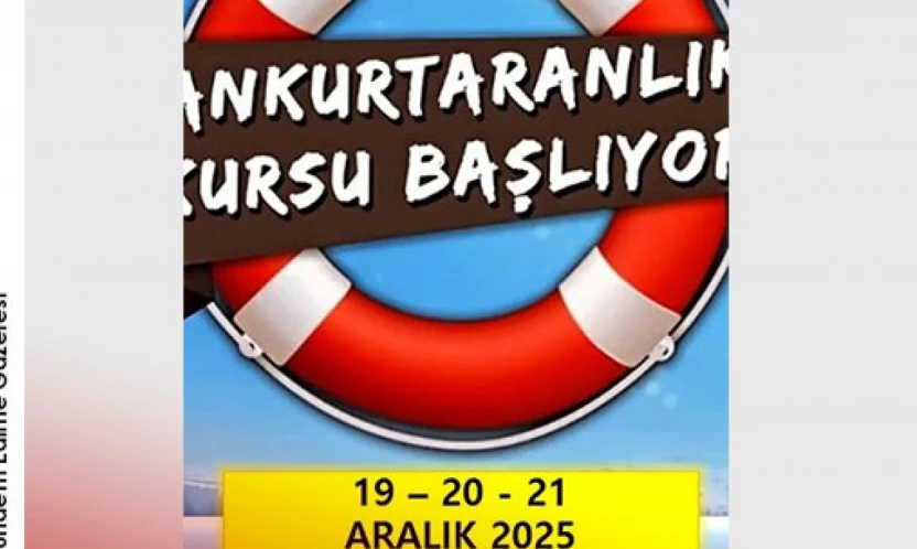 Cankurtaranlık kursu, 19 Aralık'ta başlayacak