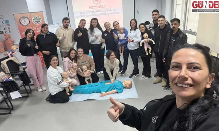 Doğru müdahale hayat kurtarır: Eğitimler sürüyor