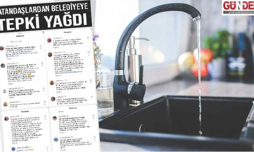 Edirne'de su kesintileri bitmiyor Vatandaşlardan belediyeye tepki yağdı