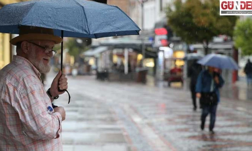 Edirne için gök gürültülü sağanak uyarısı