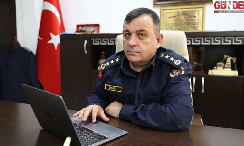 Edirne İl Jandarma Komutanı Ermiş, AA'nın 'Yılın Kareleri' oylamasına katıldı