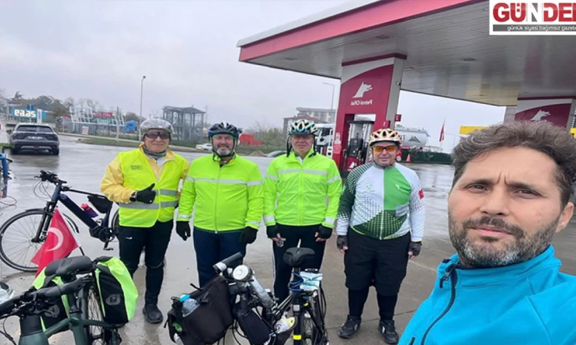 Edirne YEŞİLBİS bisiklet turuna devam ediyor