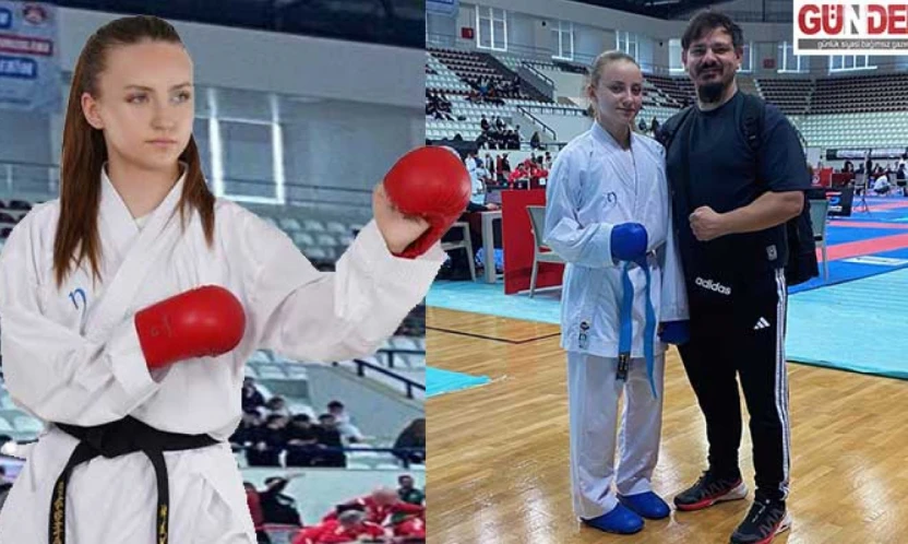 Edirneli genç karateci Hırvatistan'da Türkiye'yi temsil edecek