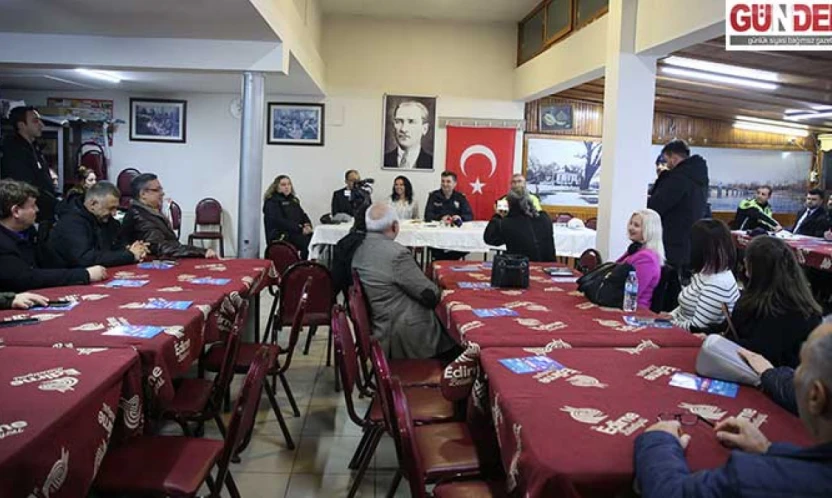 Emniyet Müdürü Ayhan, Kocasinan Mahallesi sakinleriyle buluştu