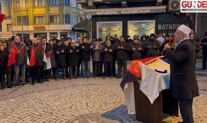 Filistin için dayanışma mesajı