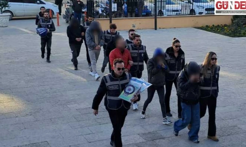 Fuhuş operasyonu 5 kişi cezaevine gönderildi