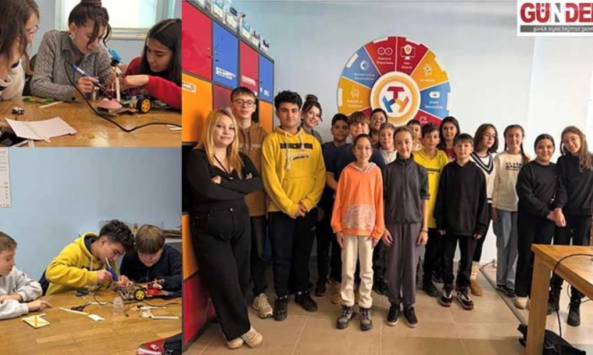 Geleceğin Mühendisleri Robotik Projelerini Sergiledi