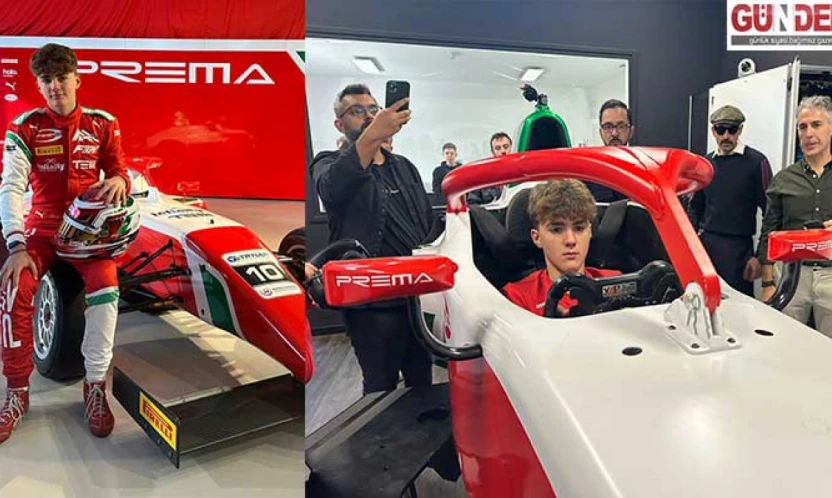 Genç pilot Alp Aksoy F4'te