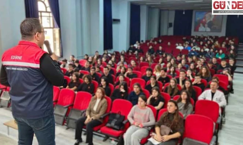 Gençlere gıda israfını önleme eğitimi verildi