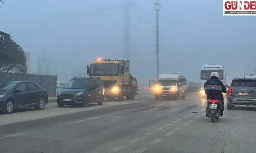 Görüş mesafesi 40 metrenin altına düştü