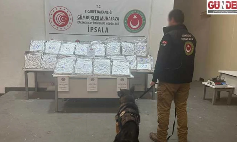 Gümrüklerden rekor uyuşturucu yakalaması