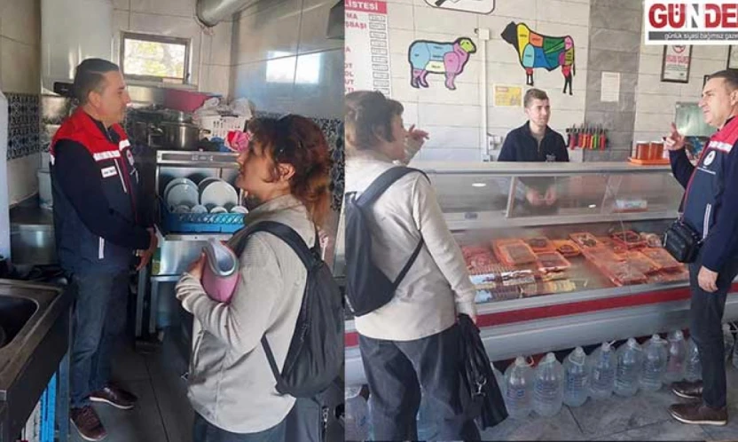 Havsa'da gıda işletmeleri mercek altında