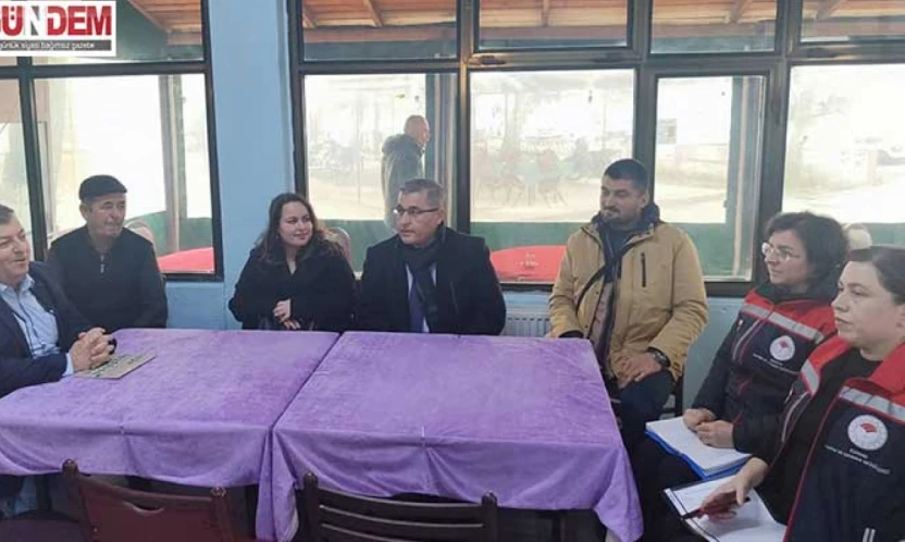 Havsa'da tarım ve sağlık el ele