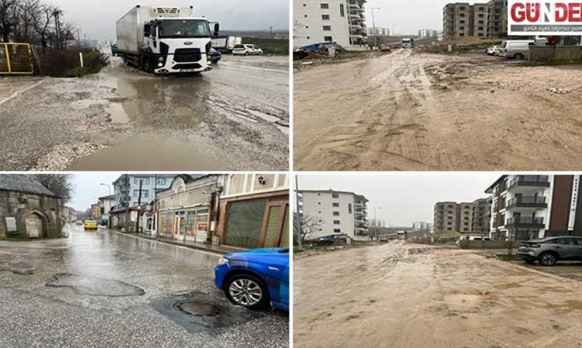 Her yağmurda aynı manzara!