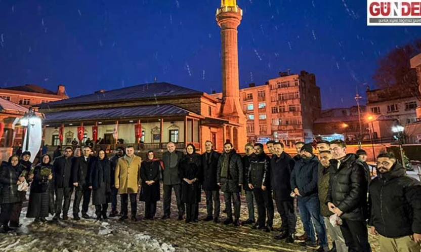 İba, Berat Kandili'ni Uzunköprü'de vatandaşlarla idrak etti