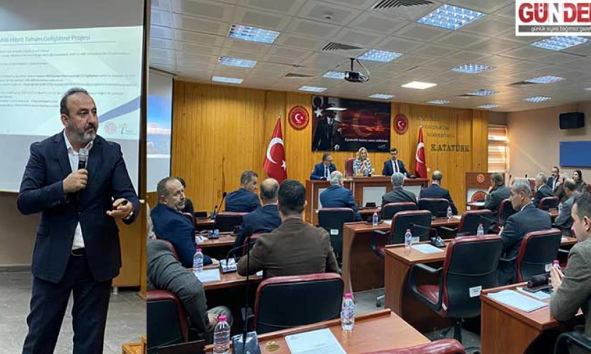 İl Genel Meclisi'nde Trakya Kalkınma Ajansı Sunumu