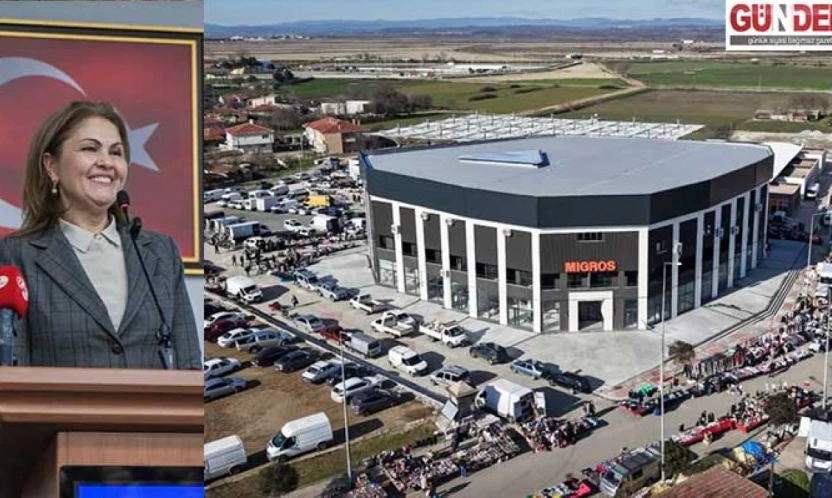 İpsala alış veriş merkezi hizmete girdi