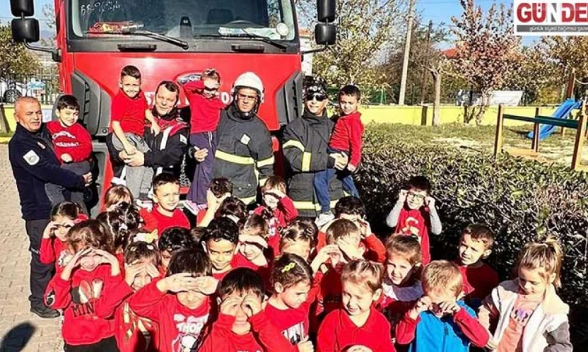 İpsala'da miniklere afet bilinci kazandırıldı