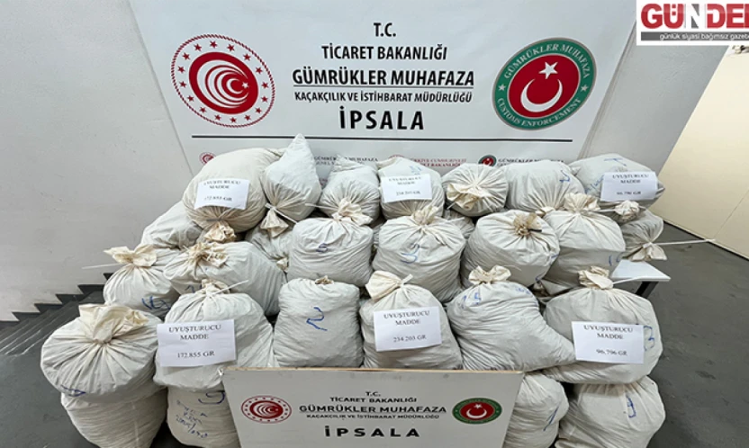 İpsala Sınır Kapısı'nda peş peşe uyuşturucu operasyonları