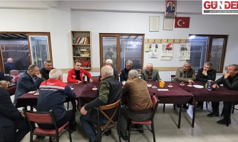 İskender Köyü'nde gece mesaisi