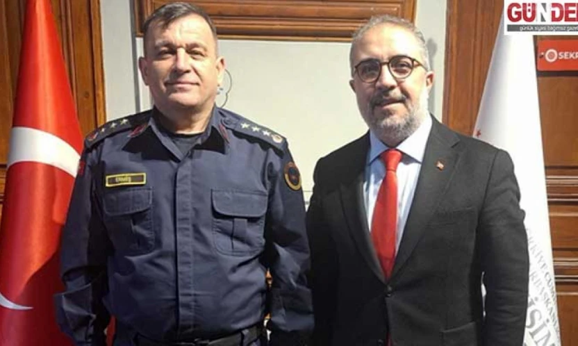 Jandarma Komutanı Ermiş İletişim Başkanlığı'na ziyaret gerçekleştirdi