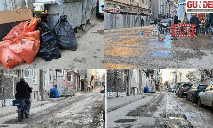 Kaleiçi toz-duman, vatandaşlar ve sürücüler tepkili