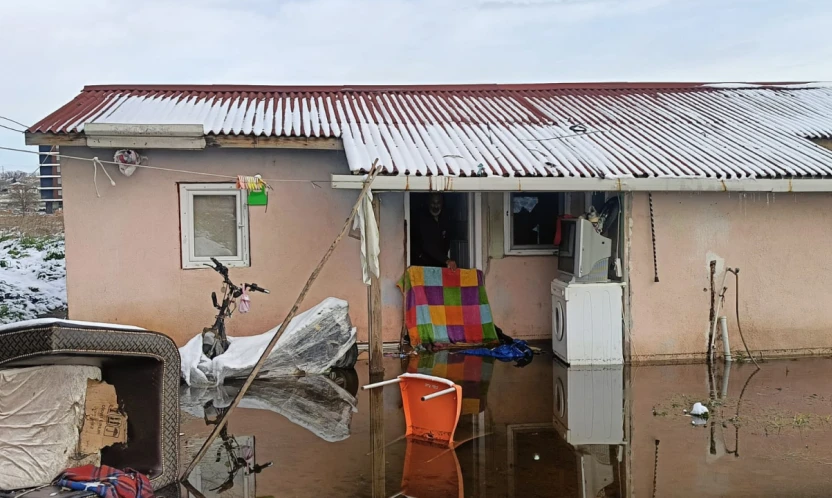 Kanalizasyon suyu eve doldu, Çağdavulcu isyan etti