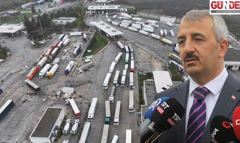 Kapıkule'de saatlik 96 tır geçişi ile rekor sayıya ulaştı