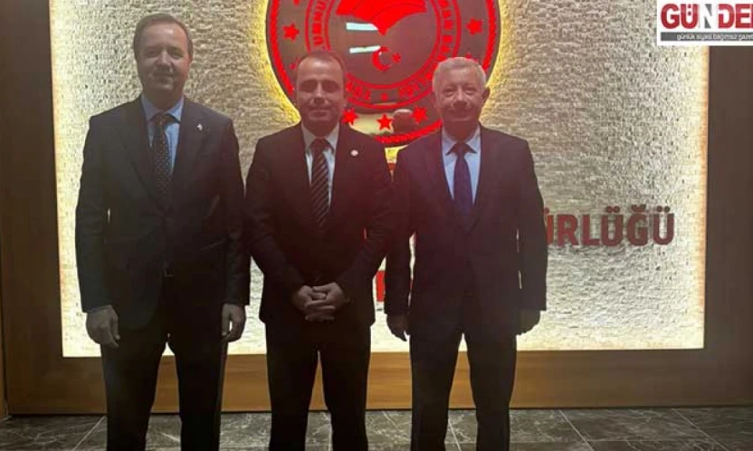 Kaymakam Mercan'dan, Edirne Tarım ve Orman Müdürü İslam Köse'ye ziyaret