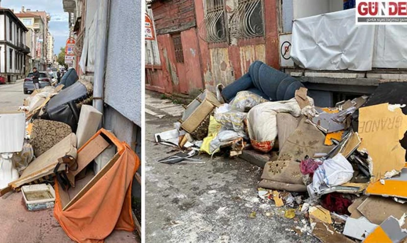 Kentte çözülemeyen çöp problemi