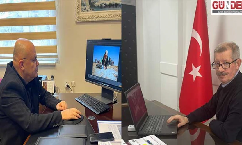 Keşan ve Uzunköprü kaymakamları, AA'nın 'Yılın Kareleri' oylamasına katıldı