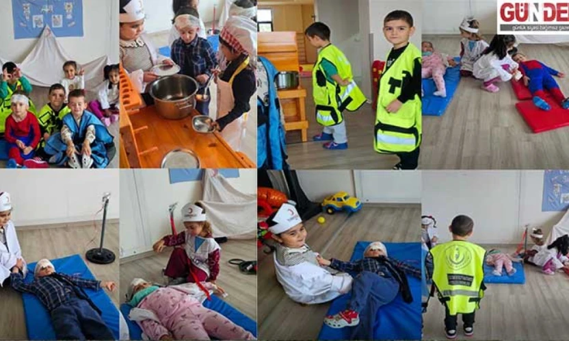 Kızılay'ın yardımseverlik ruhu çocuklarla buluştu