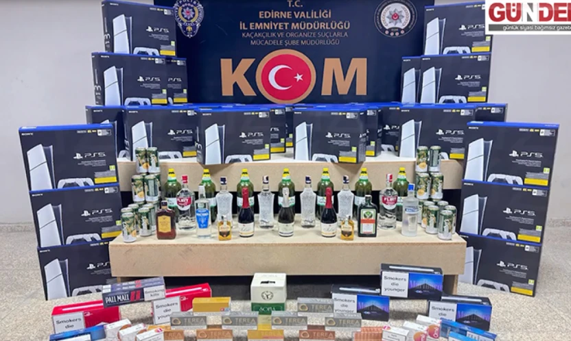 KOM'dan kaçakçılığa büyük darbe: 2 Milyon TL'lik ürün ele geçirildi