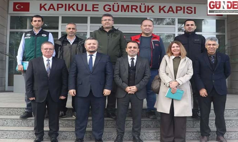 Koordinasyon toplantısı Kapıkule Sınır Kontrol Noktası Müdürlüğünde yapıldı