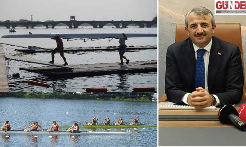 Kürek sporunun merkezi Edirne oldu