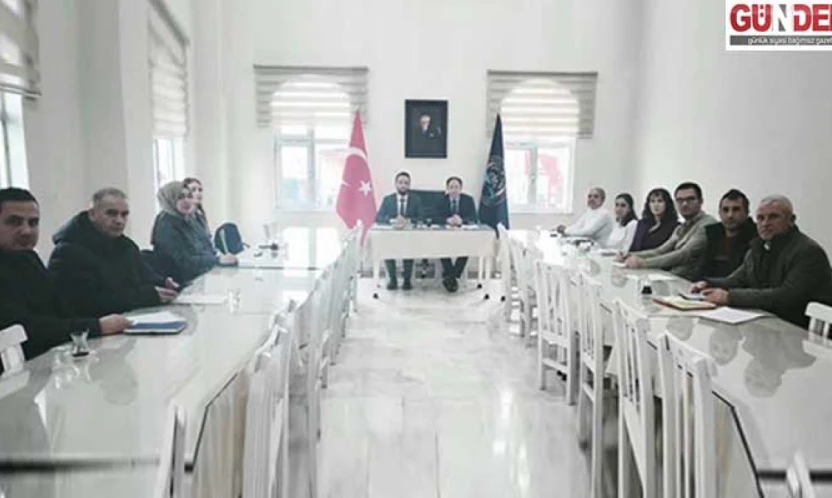 Meriç'te 1. dönem değerlendirme toplantısı yapıldı