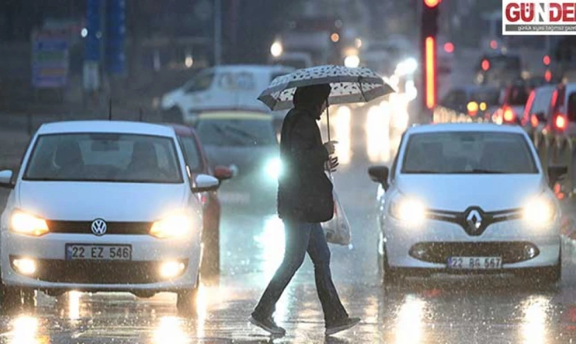 Meteoroloji Bölge Müdürlüğü'nden kuvvetli yağış uyarısı