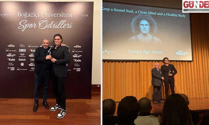 Mutlu, yılın en iyi sporcularına verilen ödüle laik görüldü