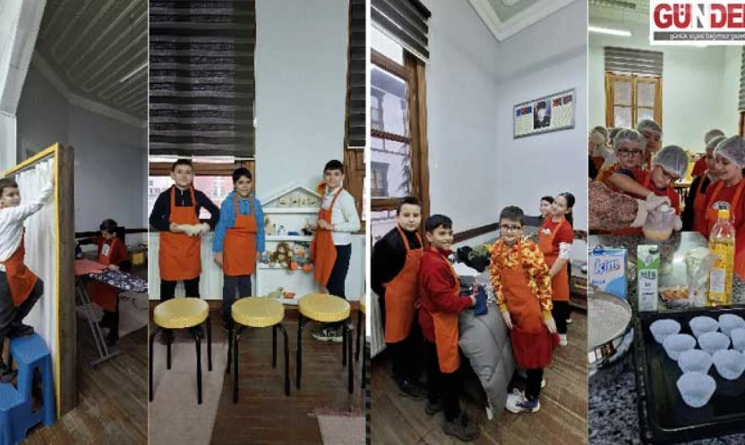 Öğrenciler sınıf dışında hayata hazırlandı