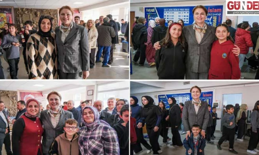 Öğrencilerin dayanışma kermesine yoğun ilgi