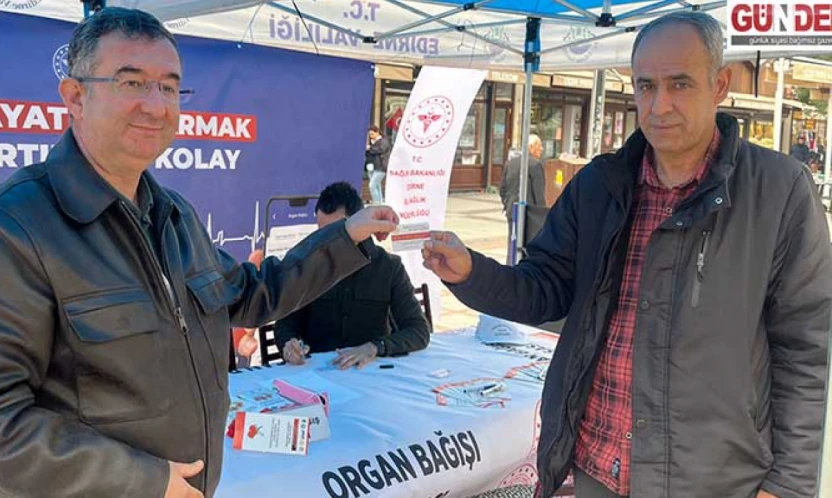 Organ bağışının önemine dikkat çeken etkinlik