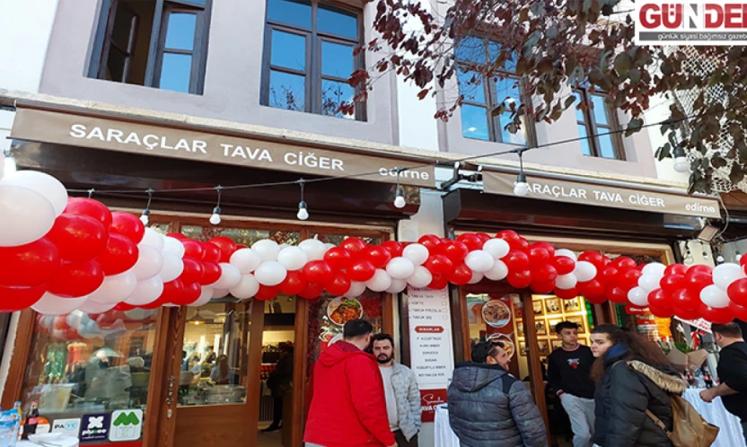 Saraçlar'da yeni tava ciğer işletmesi